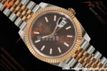 Rolex - Datejust 126331 41mm 904L Gain Weight Jub Flt RG/SS Brn/Stk ARF SH3235