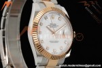 Rolex - Datejust 126331 41mm 904L Gain Weight Oys Flt RG/SS W-Mop/Dia ARF SH3235 | 롤렉스 - 데이트저스트 126331 41mm 904L 게인 웨이트 오이스터 퍼페츄얼 RG/SS W-Mop/Stk ARF SH3235