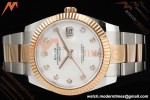Rolex - Datejust 126331 41mm 904L Gain Weight Oys Flt RG/SS W-Mop/Dia ARF SH3235 | 롤렉스 - 데이트저스트 126331 41mm 904L 게인 웨이트 오이스터 퍼페츄얼 RG/SS W-Mop/Stk ARF SH3235