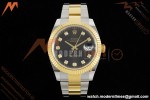 Rolex - Datejust 126333 41mm 904L Gain Weight Oys Flt YG/SS Blk/Dia ARF SH3235