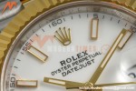 Rolex - Datejust 126333 41mm 904L Gain Weight Jub Flt YG/SS Wht/Stk ARF SH3235