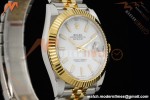 Rolex - Datejust 126333 41mm 904L Gain Weight Jub Flt YG/SS Wht/Stk ARF SH3235