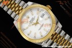 Rolex - Datejust 126333 41mm 904L Gain Weight Jub Flt YG/SS Wht/Stk ARF SH3235