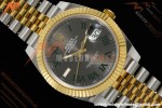 Rolex - Datejust 126333 41mm Wimbledon 904L Gain Weight Jub Flt YG/SS Grey/Rmn ARF SH3235 | 롤렉스 - 데이트저스트 126333 41mm 윔블던 904L 게인 웨이트 주브 플랫 YG/SS 그레이/Rmn ARF SH3235