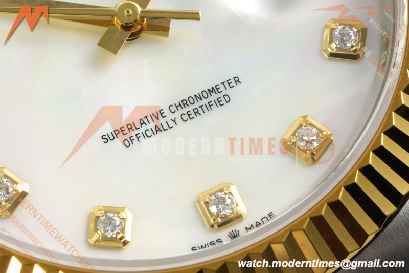 Rolex - Datejust 126333 41mm 904L Gain Weight Oys Flt YG/SS W-Mop/Dia ARF SH3235 | 롤렉스 - 데이트저스트 126333 41mm 904L 게인 웨이트 오이즈 플랫 YG/SS W-Mop/Dia ARF SH3235