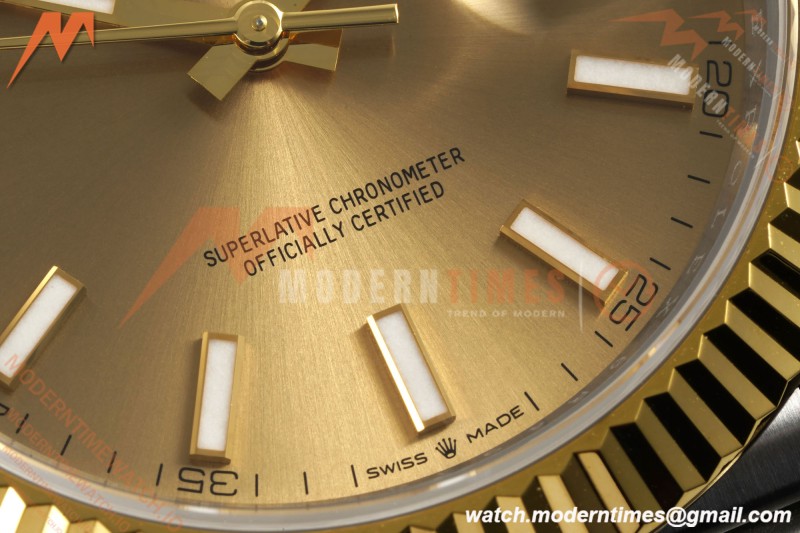 Rolex - Datejust 126333 41mm 904L Gain Weight Jub Flt YG/SS Gold/Stk ARF SH3235 | 롤렉스 - 데이트저스트 126333 41mm 904L 게인 웨이트 주브 플랫 YG/SS 골드/스틸 ARF SH3235