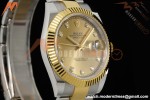 Rolex - Datejust 126333 41mm 904L Gain Weight Oys Flt YG/SS Gold/Dia ARF SH3235