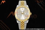 Rolex - Datejust 126333 41mm 904L Gain Weight Jub Flt YG/SS Silv/Stk ARF SH3235