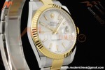 Rolex - Datejust 126333 41mm 904L Gain Weight Oys Flt YG/SS Silv/Stk ARF SH3235