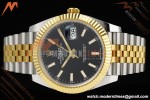 Rolex - Datejust 126333 41mm 904L Gain Weight Jub Flt YG/SS Blk/Stk ARF SH3235