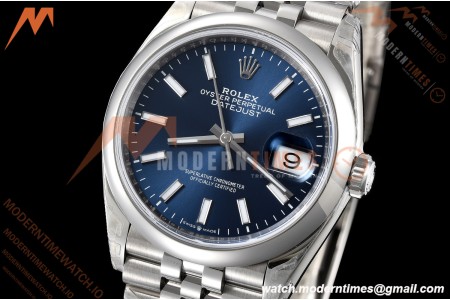 Rolex - Datejust 36mm 126200 Jub Smt 904L SS/SS Blue/Stk VSF VS3235