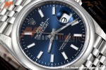 Rolex - Datejust 36mm 126200 Jub Smt 904L SS/SS Blue/Stk VSF VS3235 | 롤렉스 - 데이트저스트 36mm 126200 주브 스몰 세컨즈 904L 스테인리스 스틸/SS 블루/스틸 VSF VS3235