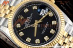 Rolex - Datejust 126233 36mm Jub Flt 904L YG/SS Blk/Dia VSF VS3235