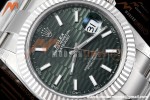 Rolex - Datejust 126334 41mm Oys Flt 904L SS/SS F-Grn/Stk VSF VS3235 | 롤렉스 - 데이트저스트 126334 41mm 오이스 플렛 904L SS/SS F-그린/스틸 VSF VS3235