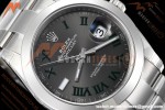 Rolex - Datejust 126334 41mm Wimbledon Oys Flt 904L SS/SS Grey/Rmn VSF VS3235
