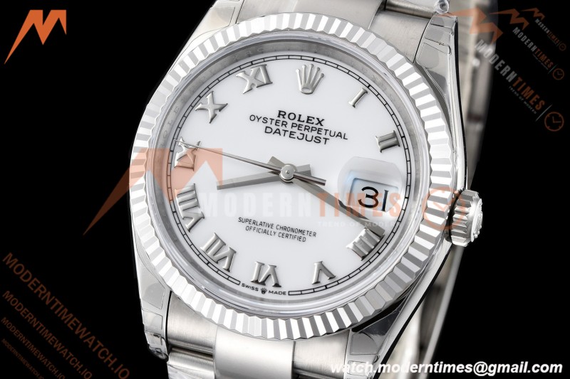 Rolex - Datejust 126234 36mm Oys Flt 904L SS/SS Wht/Rmn VSF VS3235