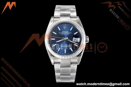 Rolex - Datejust 126234 36mm Oys Flt 904L SS/SS Blu/Dia VSF VS3235 | 롤렉스 - 데이트저스트 126234 36mm 오이스 플렛 904L SS/SS 블루/스틸 VSF VS3235