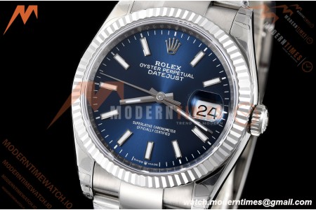 Rolex - Datejust 126234 36mm Oys Flt 904L SS/SS Blu/Dia VSF VS3235 | 롤렉스 - 데이트저스트 126234 36mm 오이스 플렛 904L SS/SS 블루/스틸 VSF VS3235