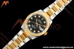 Rolex - Datejust 126233 36mm Oys Flt 904L YG/SS Blk/Dia ARF SH3235