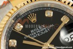 Rolex - Datejust 126233 36mm Oys Flt 904L YG/SS Blk/Dia ARF SH3235