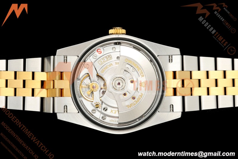 Rolex - Datejust 126233 36mm Jub Flt 904L YG/SS Blk/Dia ARF SH3235