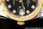 Rolex - Datejust 126233 36mm Jub Flt 904L YG/SS Blk/Dia ARF SH3235
