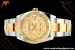 Rolex - Datejust 126233 36mm Oys Flt 904L YG/SS G-Wave/Stk ARF SH3235 | 롤렉스 - 데이트저스트 126233 36mm 오이즈 플라이백 904L YG/SS G-웨이브/Stk ARF SH3235