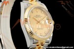 Rolex - Datejust 126233 36mm Jub Flt 904L YG/SS G-Wave/Dia ARF SH3235