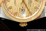 Rolex - Datejust 126233 36mm Jub Flt 904L YG/SS G-Wave/Dia ARF SH3235