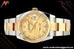 Rolex - Datejust 126233 36mm Oys Flt 904L YG/SS G-Palm/Dia ARF SH3235