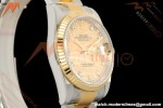 Rolex - Datejust 126233 36mm Oys Flt 904L YG/SS G-Palm/Dia ARF SH3235