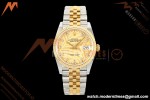 Rolex - Datejust 126233 36mm Jub Flt 904L YG/SS G-Palm/Dia ARF SH3235