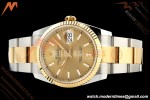 Rolex - Datejust 126233 36mm Oys Flt 904L YG/SS Gold/Stk ARF SH3235 | 롤렉스 - 데이트저스트 126233 36mm 오이즈 플라이백 904L YG/SS 골드/스틸 ARF SH3235