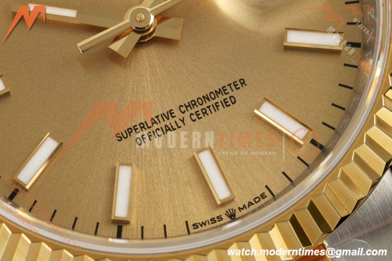 Rolex - Datejust 126233 36mm Oys Flt 904L YG/SS Gold/Stk ARF SH3235 | 롤렉스 - 데이트저스트 126233 36mm 오이즈 플라이백 904L YG/SS 골드/스틸 ARF SH3235