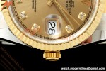 Rolex - Datejust 126233 36mm Oys Flt 904L YG/SS Gold/Dia ARF SH3235 | 롤렉스 - 데이트저스트 126233 36mm 오이즈 플렛 904L YG/SS 골드/다이아몬드 ARF SH3235