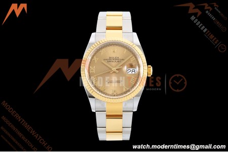 Rolex - Datejust 126233 36mm Oys Flt 904L YG/SS Gold/Rmn ARF SH3235 | 롤렉스 - 데이트저스트 126233 36mm 오이즈 플렛 904L YG/SS 골드/Rmn ARF SH3235