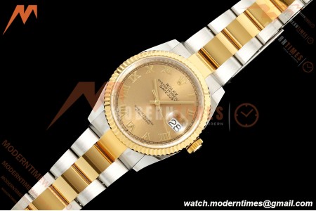 Rolex - Datejust 126233 36mm Oys Flt 904L YG/SS Gold/Rmn ARF SH3235 | 롤렉스 - 데이트저스트 126233 36mm 오이즈 플렛 904L YG/SS 골드/Rmn ARF SH3235