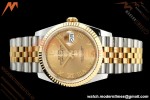 Rolex - Datejust 126233 36mm Jub Flt 904L YG/SS Gold/Rmn ARF SH3235