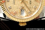 Rolex - Datejust 126233 36mm Oys Flt 904L YG/SS Gold/Rmn ARF SH3235 | 롤렉스 - 데이트저스트 126233 36mm 오이즈 플렛 904L YG/SS 실버 주브/다이아 ARF SH3235