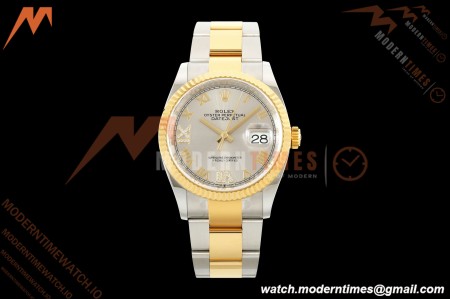 Rolex - Datejust 126233 36mm Oys Flt 904L YG/SS Silv/Rmn ARF SH3235 | 롤렉스 - 데이트저스트 126233 36mm Oys Flt 904L YG/SS Silv/Rmn ARF SH3235