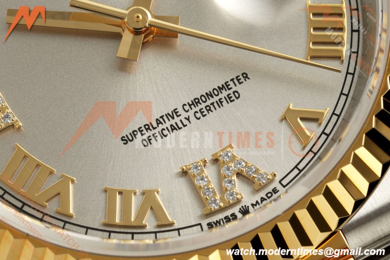 Rolex - Datejust 126233 36mm Jub Flt 904L YG/SS Silv/Rmn ARF SH3235