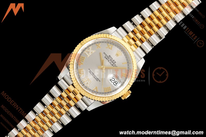Rolex - Datejust 126233 36mm Jub Flt 904L YG/SS Silv/Rmn ARF SH3235