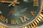 Rolex - Datejust 126233 36mm Oys Flt 904L YG/SS Green/Rmn ARF SH3235 | 롤렉스 - 데이트저스트 126233 36mm 오이즈 플라이백 904L YG/SS 그린/Rmn ARF SH3235