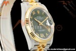 Rolex - Datejust 126233 36mm Jub Flt 904L YG/SS Green/Rmn ARF SH3235
