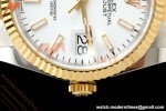 Rolex - Datejust 126233 36mm Oys Flt 904L YG/SS Wht/Stk ARF SH3235