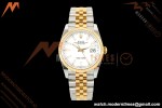 Rolex - Datejust 126233 36mm Jub Flt 904L YG/SS Wht/Stk ARF SH3235 | 롤렉스 - 데이트저스트 126233 36mm 주브 플랫 904L 옐로우 골드/스틸 화이트/스틸 ARF SH3235