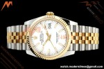 Rolex - Datejust 126233 36mm Jub Flt 904L YG/SS Wht/Stk ARF SH3235 | 롤렉스 - 데이트저스트 126233 36mm 주브 플랫 904L 옐로우 골드/스틸 화이트/스틸 ARF SH3235