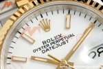 Rolex - Datejust 126233 36mm Jub Flt 904L YG/SS Wht/Stk ARF SH3235 | 롤렉스 - 데이트저스트 126233 36mm 주브 플랫 904L 옐로우 골드/스틸 화이트/스틸 ARF SH3235