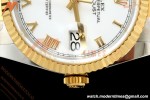 Rolex - Datejust 126233 36mm Oys Flt 904L YG/SS Wht/Rmn ARF SH3235 | 롤렉스 - 데이트저스트 126233 36mm 주브 플랫 904L 옐로우 골드/스틸 화이트/스틸 ARF SH3235