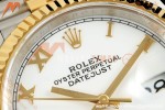 Rolex - Datejust 126233 36mm Jub Flt 904L YG/SS Wht/Rmn ARF SH3235 | 롤렉스 - 데이트저스트 126233 36mm 주브 플랫 904L 옐로우 골드/스틸 화이트/링 무브먼트 ARF SH3235